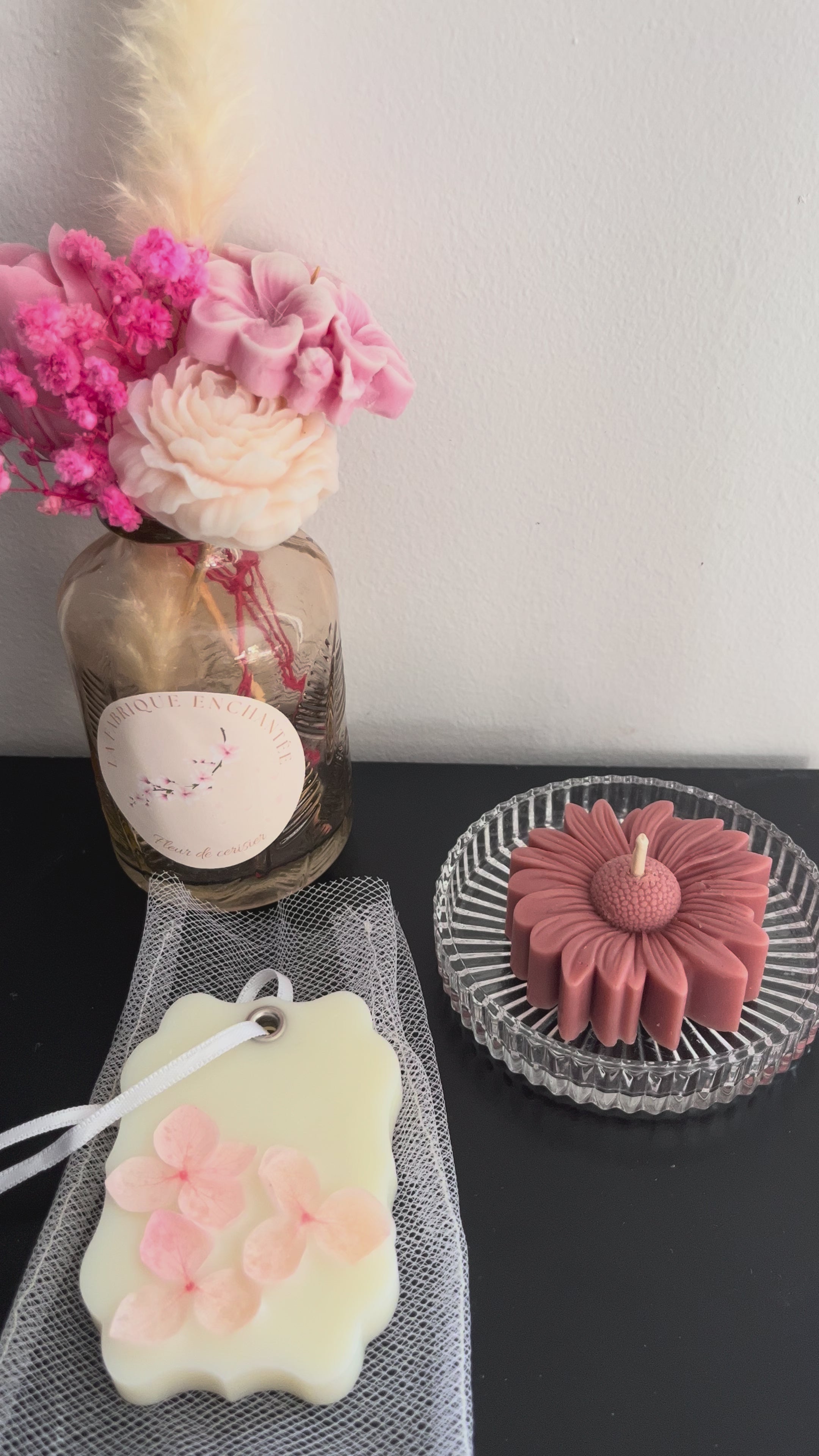 Suspension "Douceur Fleurie"
